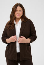 Charger l'image dans la galerie, VESTON KNIT TAILLE PLUS MANCHE 3/4 KAFFE CURVE KCPHEOLO BLAZER 10584092-190915
