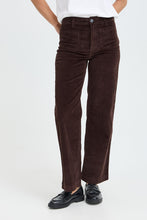 Charger l'image dans la galerie, PANTALON VELOURS CORDÉE JAMBE LARGE B.YOUNG BYDASIK POCKET 20818026 191016
