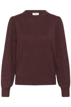 Charger l'image dans la galerie, TRICOT M/L BOUFFANTE AVEC PLIS COL ROND KALONE KNIT PULLOVER 10507905 191619
