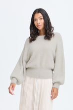 Charger l'image dans la galerie, TRICOT MANCHE LONGUE COL ROND LUREX B.YOUNG BYMITURA JUMPER 20819771
