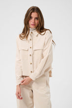 Charger l'image dans la galerie, VESTE SURCHEMISE VELOURS CORDÉE MANCHE LONGUE CREAM CRBALLIE SHIRT 10615714
