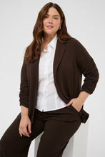 Charger l'image dans la galerie, VESTON KNIT TAILLE PLUS MANCHE 3/4 KAFFE CURVE KCPHEOLO BLAZER 10584092-190915
