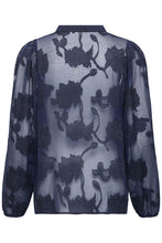 Charger l'image dans la galerie, HAUT BLOUSE MANCHE LONGUE MOTIF JACQUARD FRANSA FRLYLA BL1 20618649 194011
