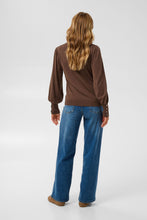 Charger l'image dans la galerie, TRICOT M/L BOUFFANTE AVEC PLIS AUX ÉPAULES COL ROND KALIZZA ROUND NECK PULLOVER BUTTONS 10512360
