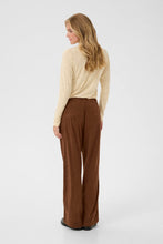 Charger l&#39;image dans la galerie, PANTALON VELOURS CORDÉE JAMBE LARGE CREAM CRKANNA CORDUROY 10614146 191227
