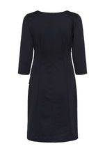 Charger l'image dans la galerie, ROBE COCKTAIL COL V M3/4 KAFFE KAINDIA V NECK DRESS 10509356 100121
