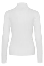 Charger l'image dans la galerie, HAUT TRICOT POINTELLE COL ROULÉ M/L CREAM CRPELOA KNIT ROLLNECK 10615531 110701
