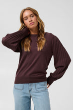 Charger l'image dans la galerie, TRICOT M/L BOUFFANTE AVEC PLIS COL ROND KALONE KNIT PULLOVER 10507905 191619
