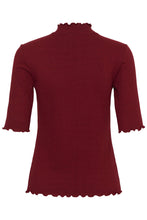Charger l'image dans la galerie, HAUT T-SHIRT COL ROULÉ RIBS CREAM CRRIBBA TURTLE NECK TSHIRT 10614355
