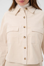 Charger l'image dans la galerie, VESTE SURCHEMISE VELOURS CORDÉE MANCHE LONGUE CREAM CRBALLIE SHIRT 10615714
