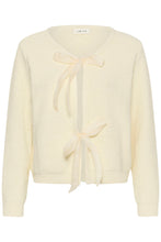Charger l'image dans la galerie, TRICOT CARDIGAN M/L COL ROND ATTACHE 2 BOUCLES CREAM CRBULP KNIT CARDIGAN 10615650
