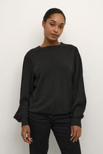 Charger l'image dans la galerie, TRICOT M/L BOUFFANTE AVEC PLIS COL ROND KALONE KNIT PULLOVER 10507905 100121
