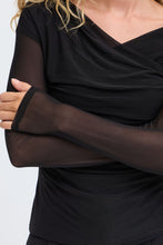 Charger l'image dans la galerie, HAUT M/L MESH DRAPÉ B.YOUNG BYTOA WRAP TOP 20819812
