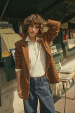 Charger l&#39;image dans la galerie, VESTON VELOURS CORDÉE MANCHE LONGUE CREAM CRKANNA CORDUROY 10614145 191227
