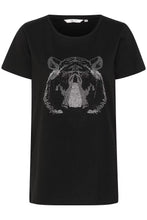 Charger l'image dans la galerie, HAUT T-SHIRT TIGRE APPLIQUE CREAM CRIAN

