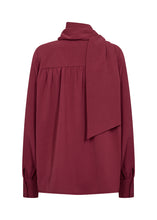 Charger l'image dans la galerie, HAUT BLOUSE MANCHE LONGUE COL V AVEC ÉCHARPE SOYA CONCEPT CATH 15 500127
