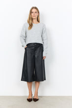 Charger l'image dans la galerie, PANTALON CUIRETTE JAMBE LARGE CULOTTE SOYA CONCEPT BECKIE 20C 500217
