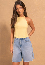 Charger l'image dans la galerie, HAUT CAMISOLE AJUSTÉ RIBS COL ROND LEZ A LEZ 5077E
