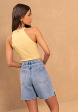 Charger l'image dans la galerie, HAUT CAMISOLE AJUSTÉ RIBS COL ROND LEZ A LEZ 5077E

