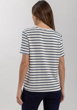 Charger l&#39;image dans la galerie, CHANDAIL HAUT T-SHIRT RAYURES LEZ A LEZ 7153E
