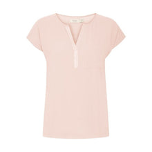 Charger l&#39;image dans la galerie, HAUT BLOUSE DEVANT POLYESTER CHIFFON DOS JERSEY FRANSA ZAWOV2 20603737 141506
