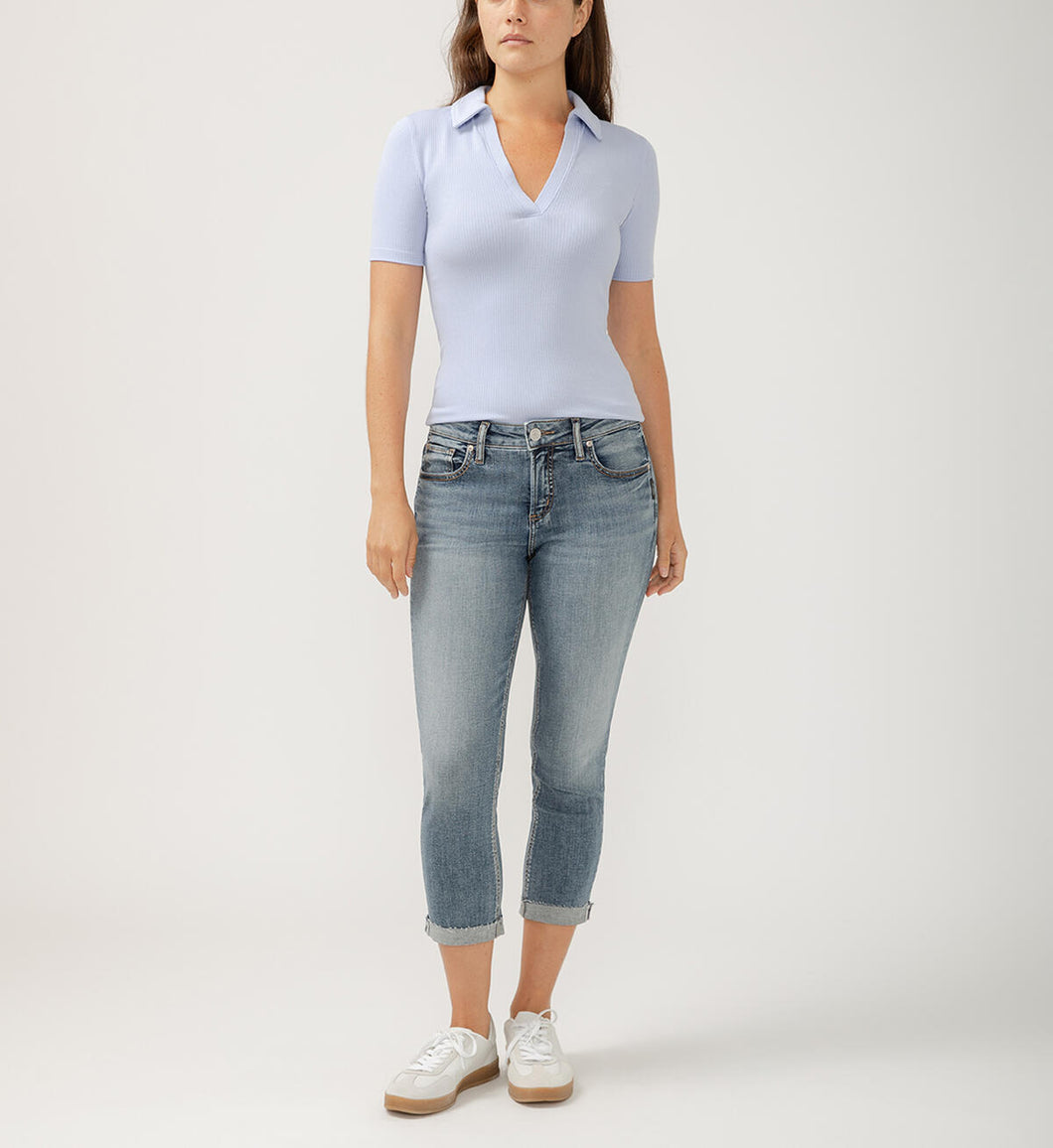 ELYSE CAPRI SILVER JEAN L43002SIA369