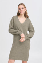 Charger l'image dans la galerie, ROBE TRICOT MANCHE LONGUE COL V FRANSA FRERETTA DR1 20616004 1805151
