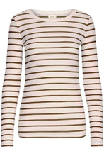 Charger l&#39;image dans la galerie, HAUT MANCHE LONGUE RAYURES FRANSA FRHIZAMOND STRIPE 20615551 3353
