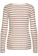 Charger l&#39;image dans la galerie, HAUT MANCHE LONGUE RAYURES FRANSA FRHIZAMOND STRIPE 20615551 3353
