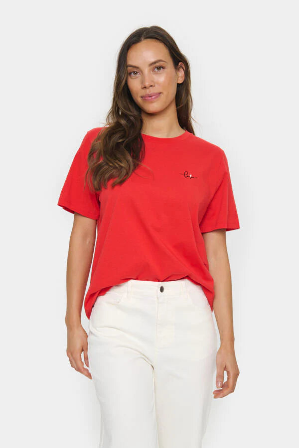 HAUT T-SHIRT BRODERIE LOVE SAINT TROPEZ JETTYSZ 30513885