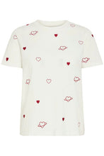 Charger l&#39;image dans la galerie, HAUT T-SHIRT BRODERIE BOUCLE ICHI IHCAMINO SS30 20124539 3690

