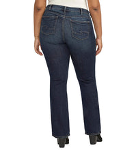 Charger l&#39;image dans la galerie, ELYSE SLIM BOOT SILVER JEAN TAILLE PLUS W03601ECF486
