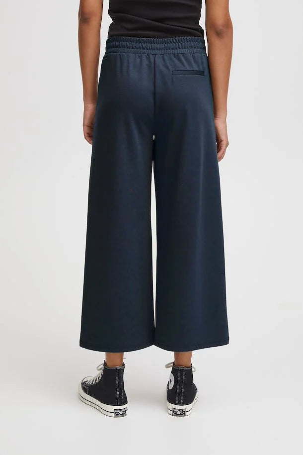 PANTALON GAUCHO CHIC ICHI IHKATE SUS WIDE PA TOTAL ECLIPSE