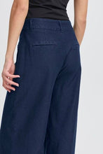 Charger l&#39;image dans la galerie, PANTALON LARGE ICHI IHKATE DENIM PA 20124291
