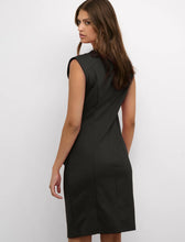 Charger l&#39;image dans la galerie, ROBE COCKTAIL COL ROND KAFFE KAINDIA ROUND NECK DRESS 10508422-100121
