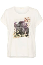 Charger l&#39;image dans la galerie, HAUT T-SHIRT PRINT CREAM CRMIAS 10614404
