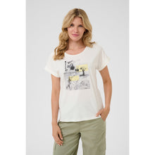 Charger l&#39;image dans la galerie, HAUT T-SHIRT PRINT CREAM CRRIGGA 10613487 107388
