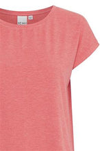 Charger l&#39;image dans la galerie, HAUT T-SHIRT COL ROND LUREX ICHI IHREBEL SS6 CALYPSO CORAL
