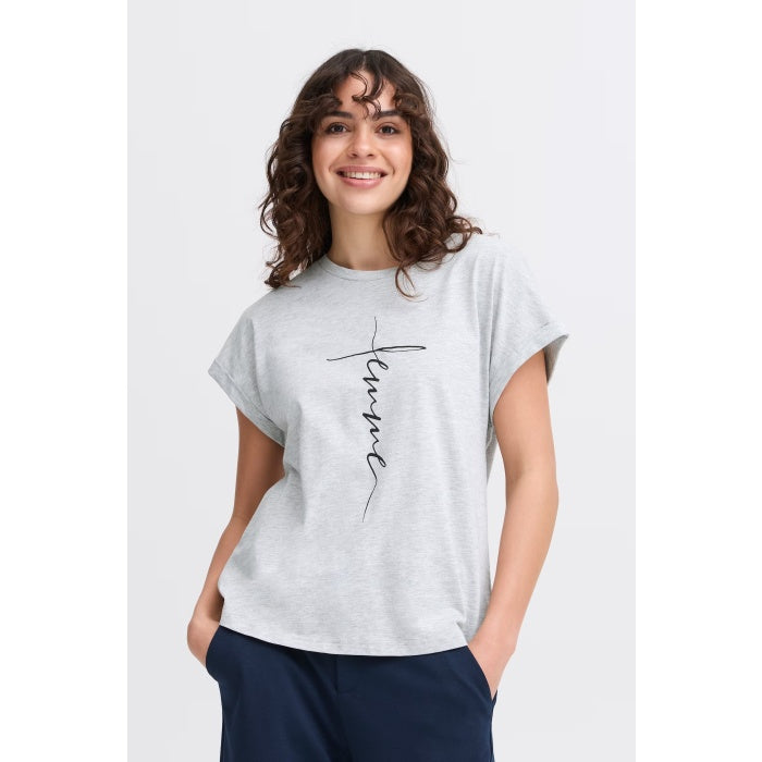HAUT T-SHIRT IMPRIMÉ FEMME FRANSA FREDENA TEE 20615462