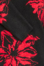 Charger l&#39;image dans la galerie, TRICOT MANCHE LONGUE COL MONTANT FLEURS BYOMEA FLOWER 20817100 2004531
