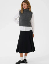 Charger l&#39;image dans la galerie, PONCHO COURT TRICOT COL ROULÉ CREAM CRSTARFI SHORT KNIT 10609134 1852041
