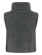 Charger l&#39;image dans la galerie, PONCHO COURT TRICOT COL ROULÉ CREAM CRSTARFI SHORT KNIT 10609134 1852041
