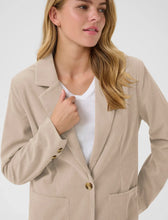Charger l&#39;image dans la galerie, VESTON VELOURS CORDÉE MANCHE LONGUE CREAM CRKANNA CORDUROY 10614145 161407
