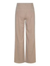Charger l&#39;image dans la galerie, PANTALON VELOURS CORDÉE JAMBE LARGE CREAM CRKANNA CORDUROY 10614146 161407
