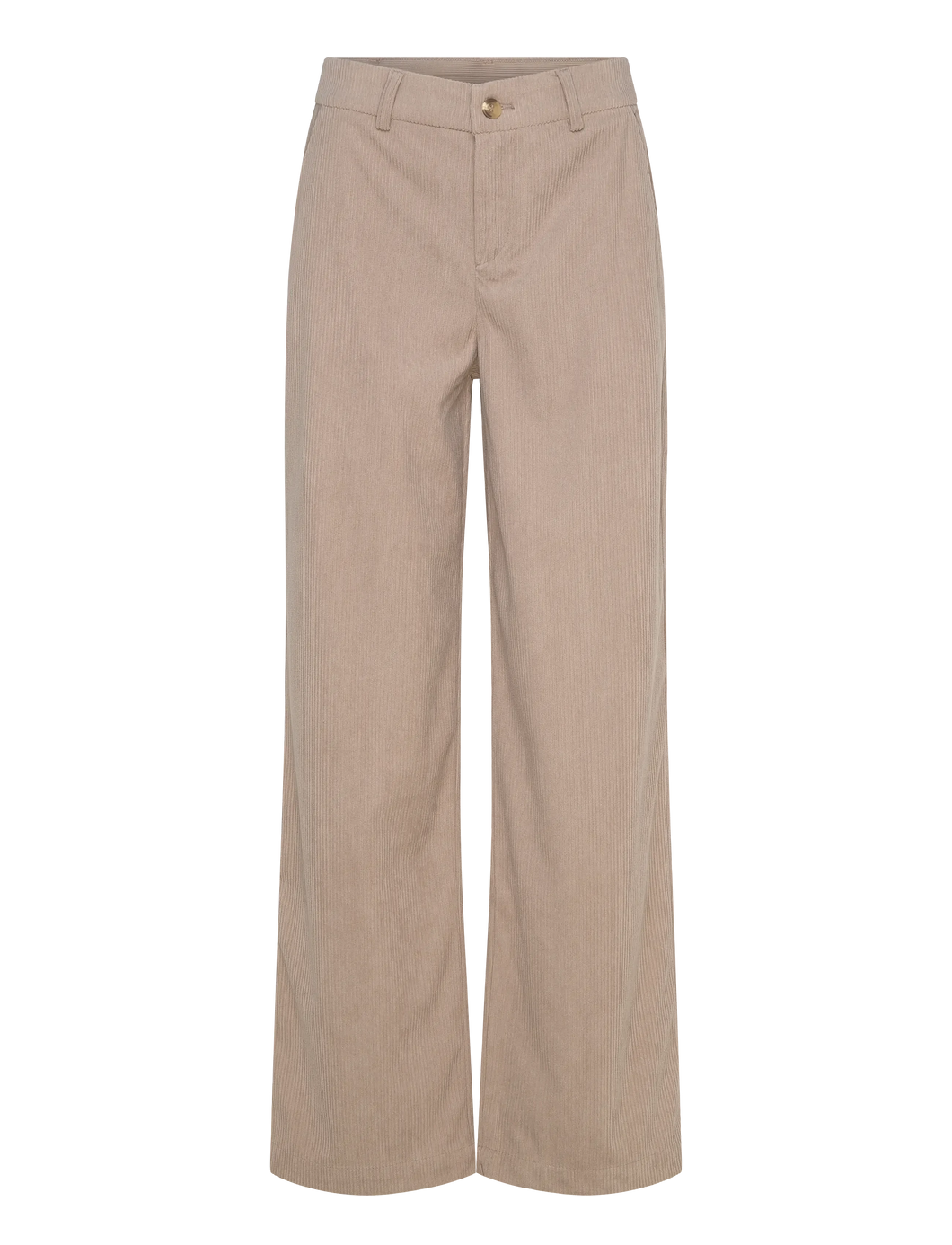 PANTALON VELOURS CORDÉE JAMBE LARGE CREAM CRKANNA CORDUROY 10614146 161407