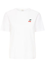 Charger l'image dans la galerie, HAUT T-SHIRT BRODERIE CERISE B.YOUNG BYPANDINNA 20818656
