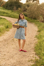 Charger l'image dans la galerie, ROBE DENIM MANCHE 3/4 CREAM CRGRAZIE DENIM DRESS 10615086
