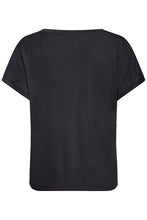 Charger l'image dans la galerie, HAUT T-SHIRT COL V DEVANT SATINÉ B.YOUNG BYSELITA 20816672 194008
