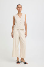 Charger l'image dans la galerie, PANTALON JAMBE LARGE LIN/VISCOSE BYOUNG BYFALAKKA CROP PANTS 20813083
