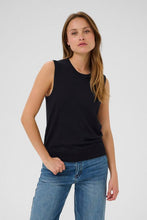 Charger l'image dans la galerie, TRICOT SANS MANCHE COL ROND KAFFE KALIZZA KNIT SLIPOVER 10509232
